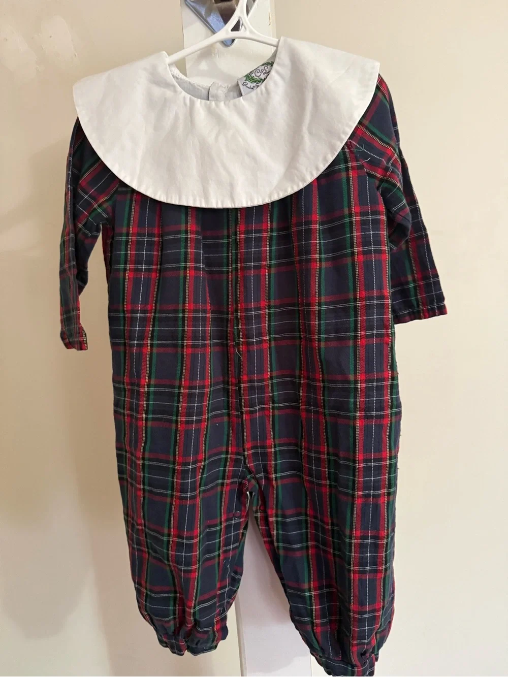 Cecil and Lou Smocked Bubble Romper